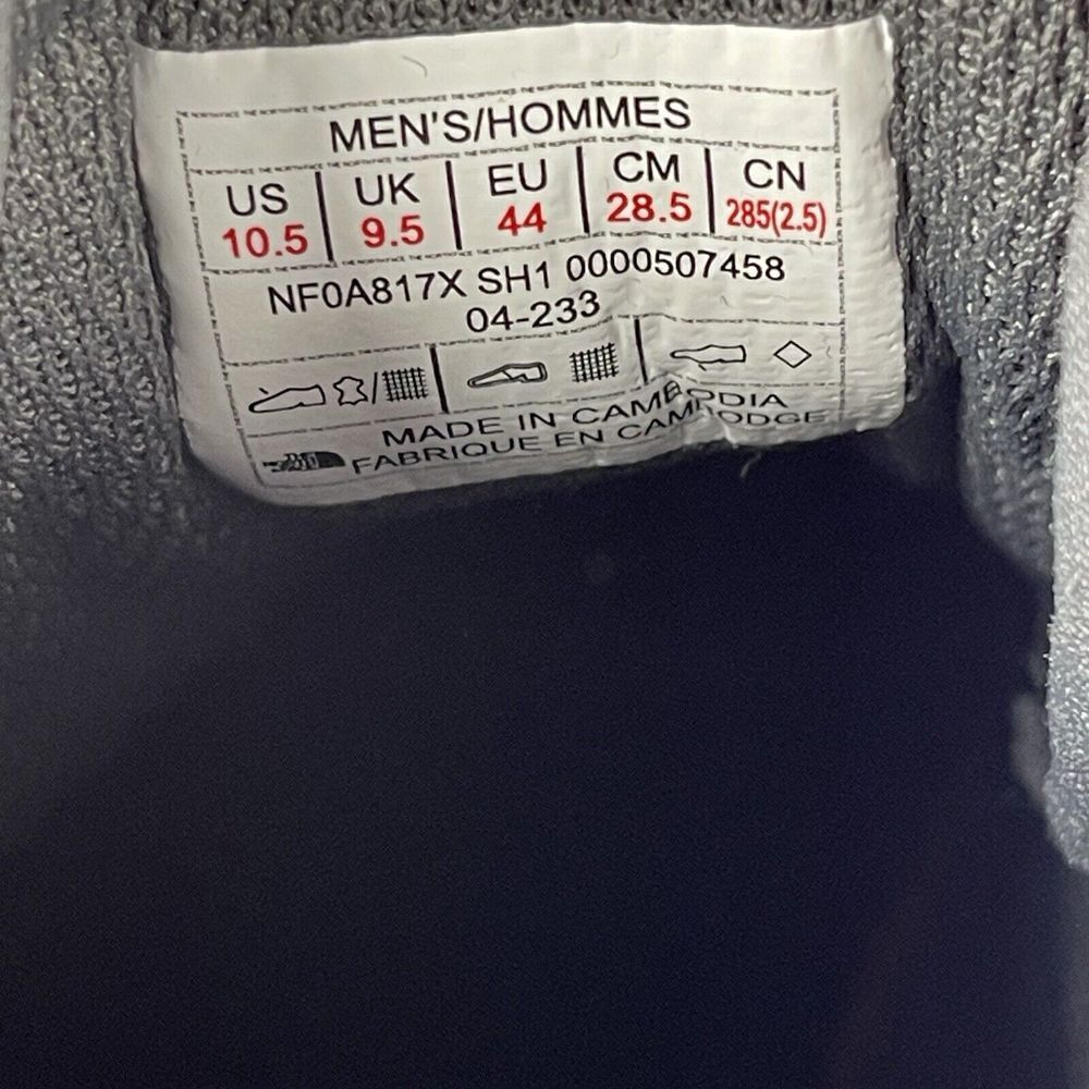 NEW The North Face NSE Chukka Suede Men's 10.5 Grey Shoes Boots $125‎ - Picture 10 of 10